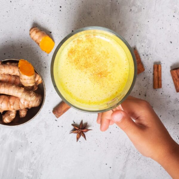 turmeric latte with MCT