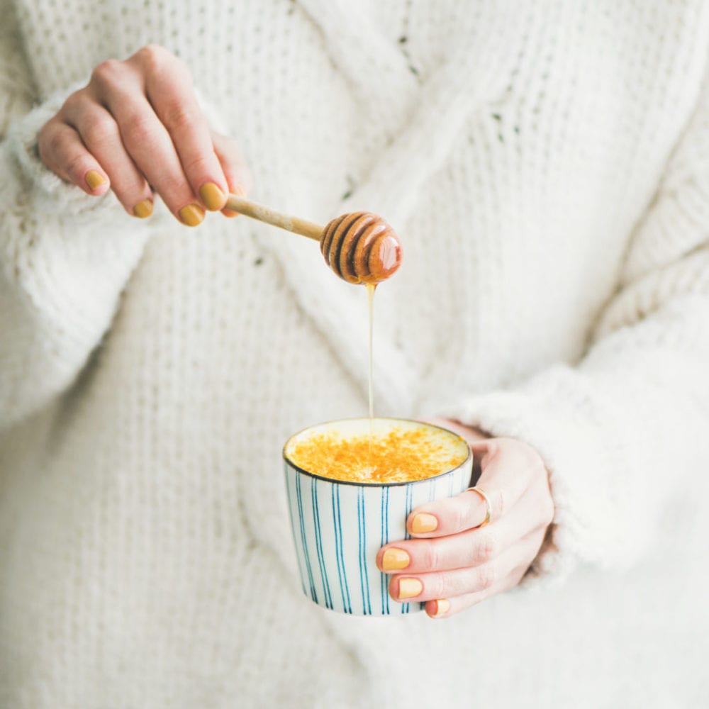 turmeric latte with MCT