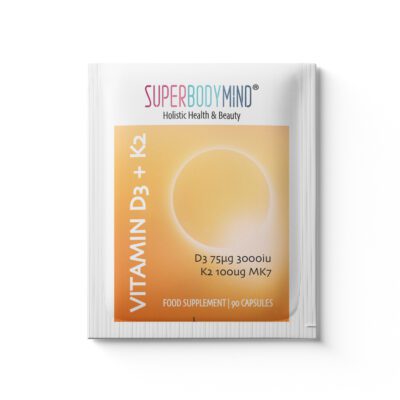 Vitamin D3 + K2 | 90  Capsules - 3 month supply
