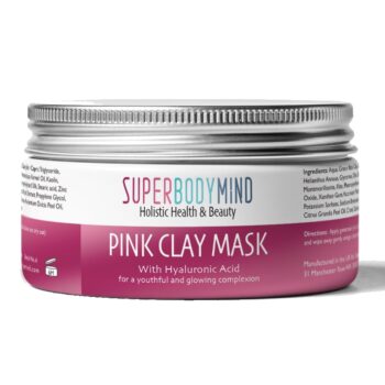 pink clay mask