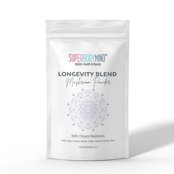 Longevity Mushroom Powder Blend - 50g Ⓥ