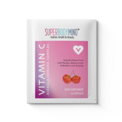 Vitamin C Acerola Immune Complex - 60 capsules Ⓥ