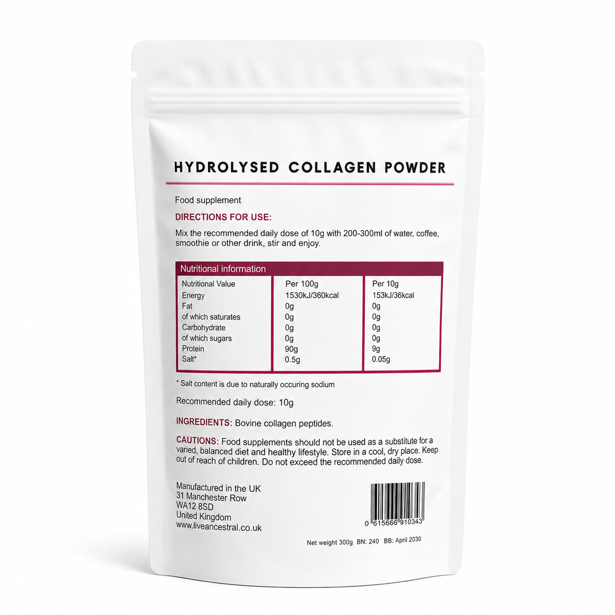 Live Ancestral Pure Collagen Powder - Image 5